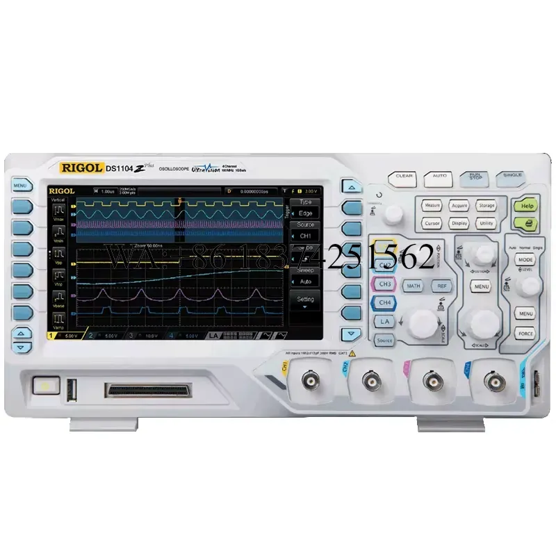 Digital Storage Oscilloscope 4 Channel 100Mhz - Wmwmnu สำหรับออสซิลโลสโคปแบบดิจิทัล DS1104Z Plus DS1054Z ออสซิลโลสโคปมัลติฟังก์ชัน