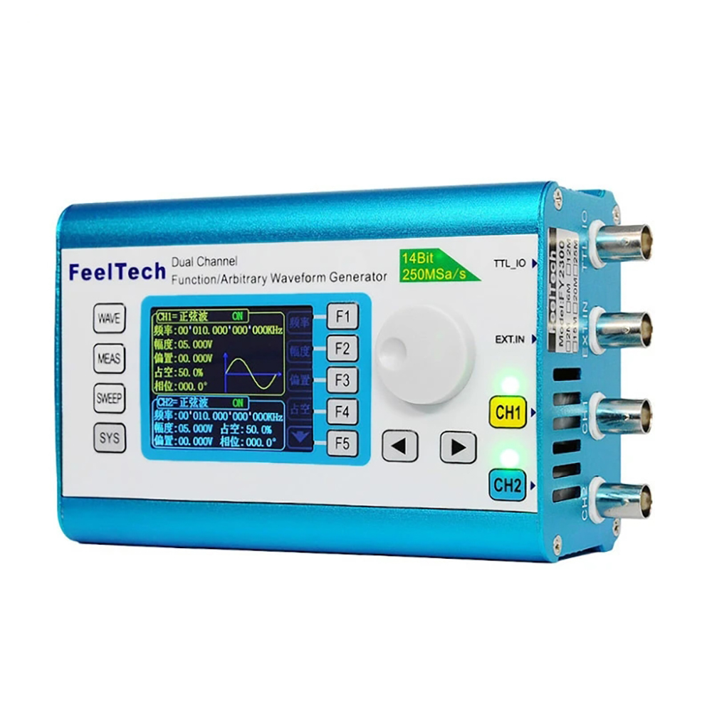 เครื่องกำเนิดสัญญาณรูปคลื่นอิส - Dual Channel Arbitrary Waveform Function Generator 60Mhz บทวิจารณ์และราคา